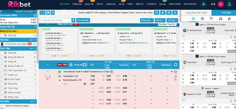 Thể Thao IM Sports RikBet Sảnh Đấu Trí Đỉnh Cao Với Tỷ Lệ Thưởng Vô Cùng Hấp Dẫn