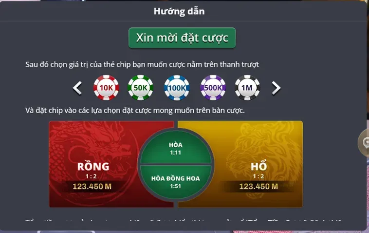 Rồng Hổ Live Tại Rikbet Trải Nghiệm Đẳng Cấp Với Tỷ Lệ Thưởng Siêu Hấp Dẫn