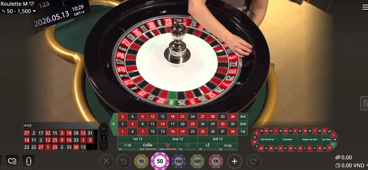 Vòng Quay Roulette Live Tại Rikbet Trải Nghiệm Đỉnh Cao Với Tỷ Lệ Thắng Khủng