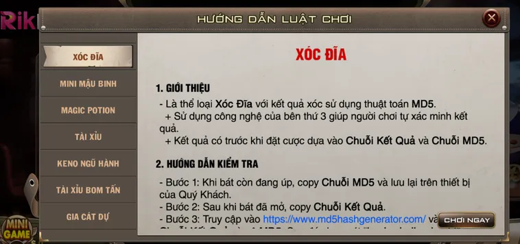 Đỉnh Cao Quay Số Xóc Đĩa Max Tại RikBet Cơ Hội Thắng Lớn Cho Bài Thủ